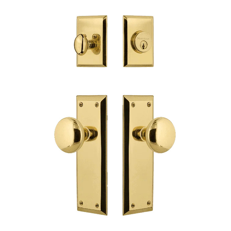 Complete Entry Knob Set with Single Cylinder Deadbolt | Wayfair North America