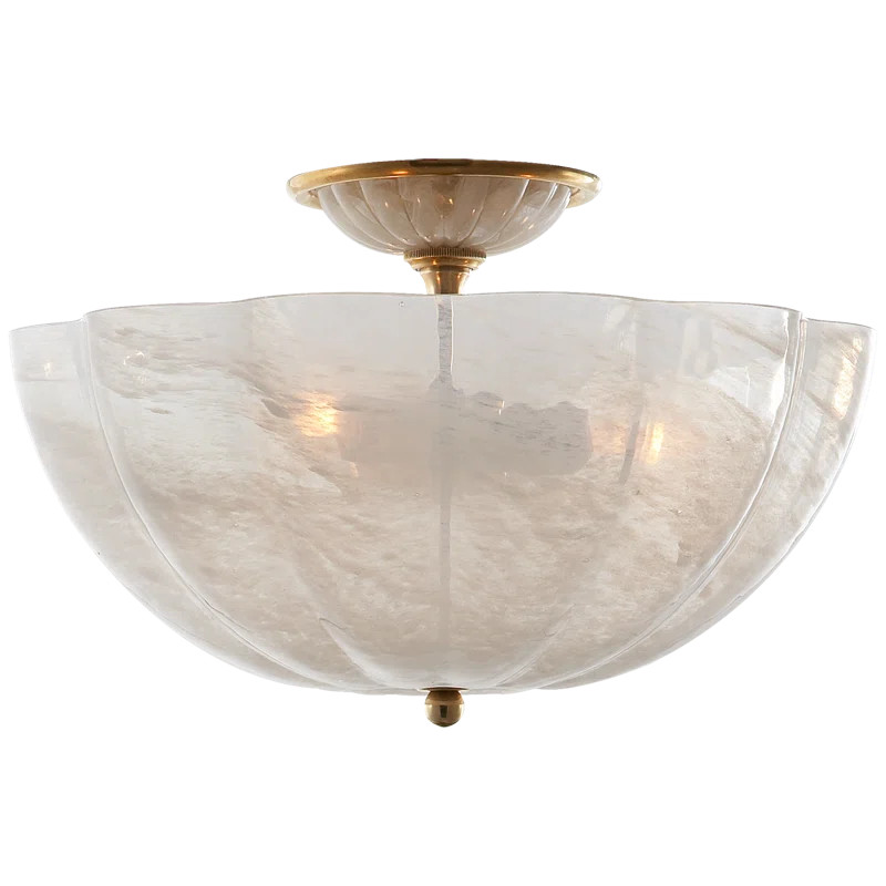 Rosehill Glass Semi Flush Mount | Wayfair North America