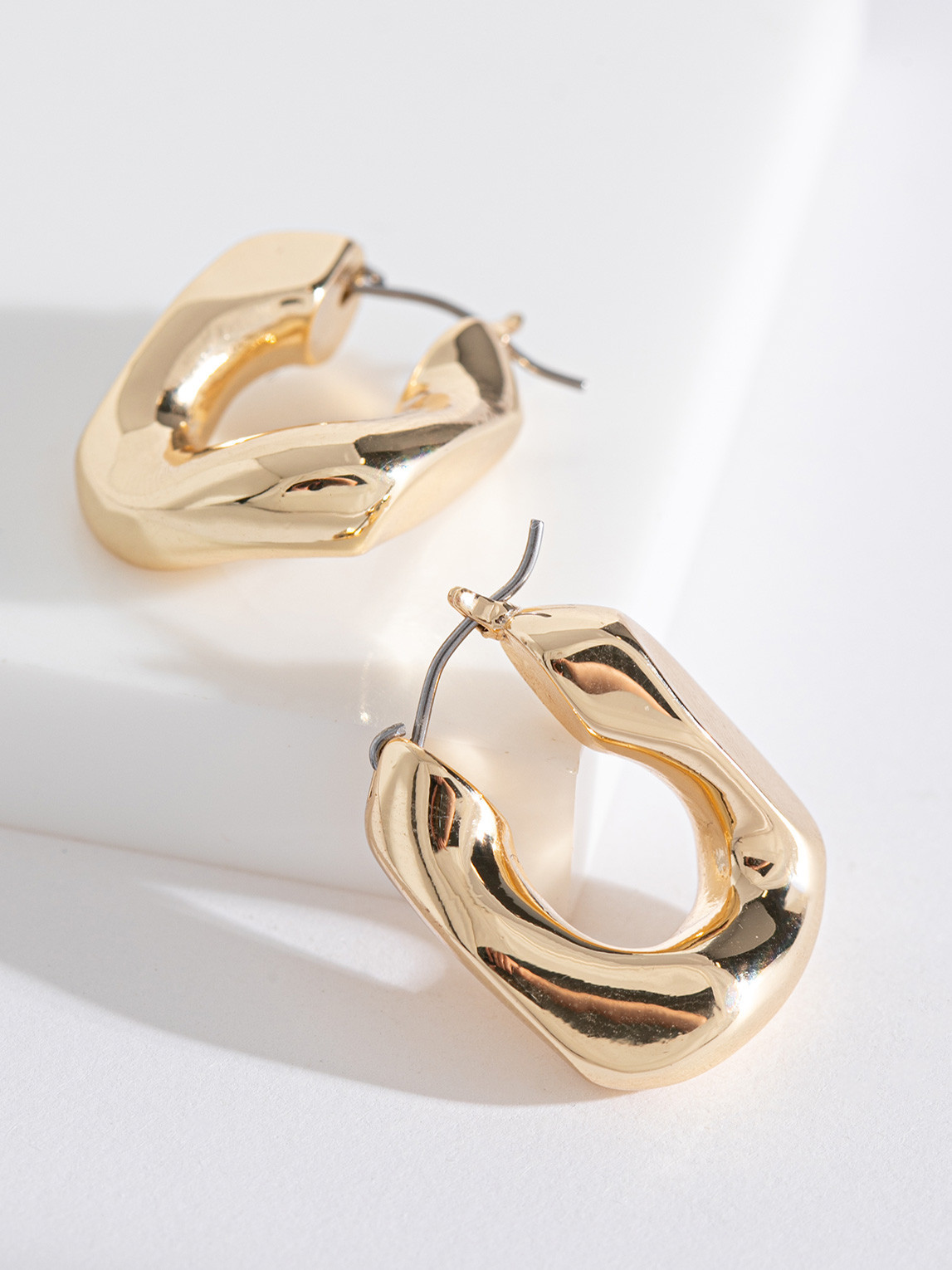 Gold Chunky Huggie Earrings | Rickis | Ricki's