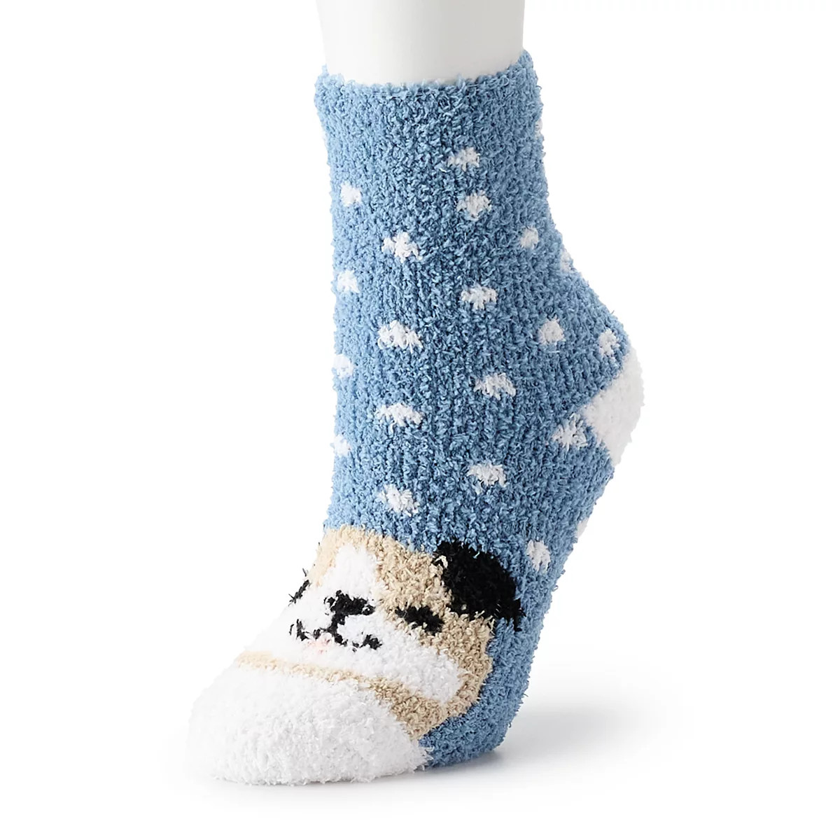 Women's Dog Cozy Socks | Kohl's
