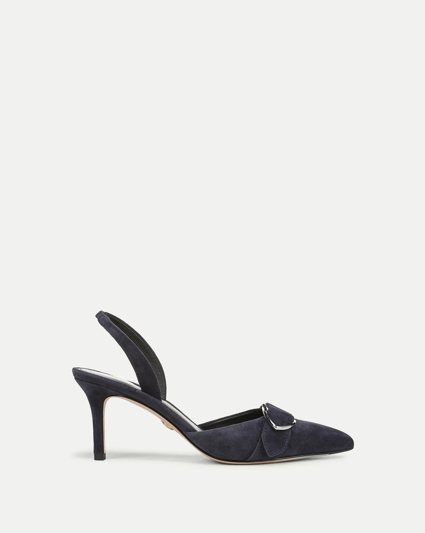 Loralyn Slingback Buckle Heel | Veronica Beard