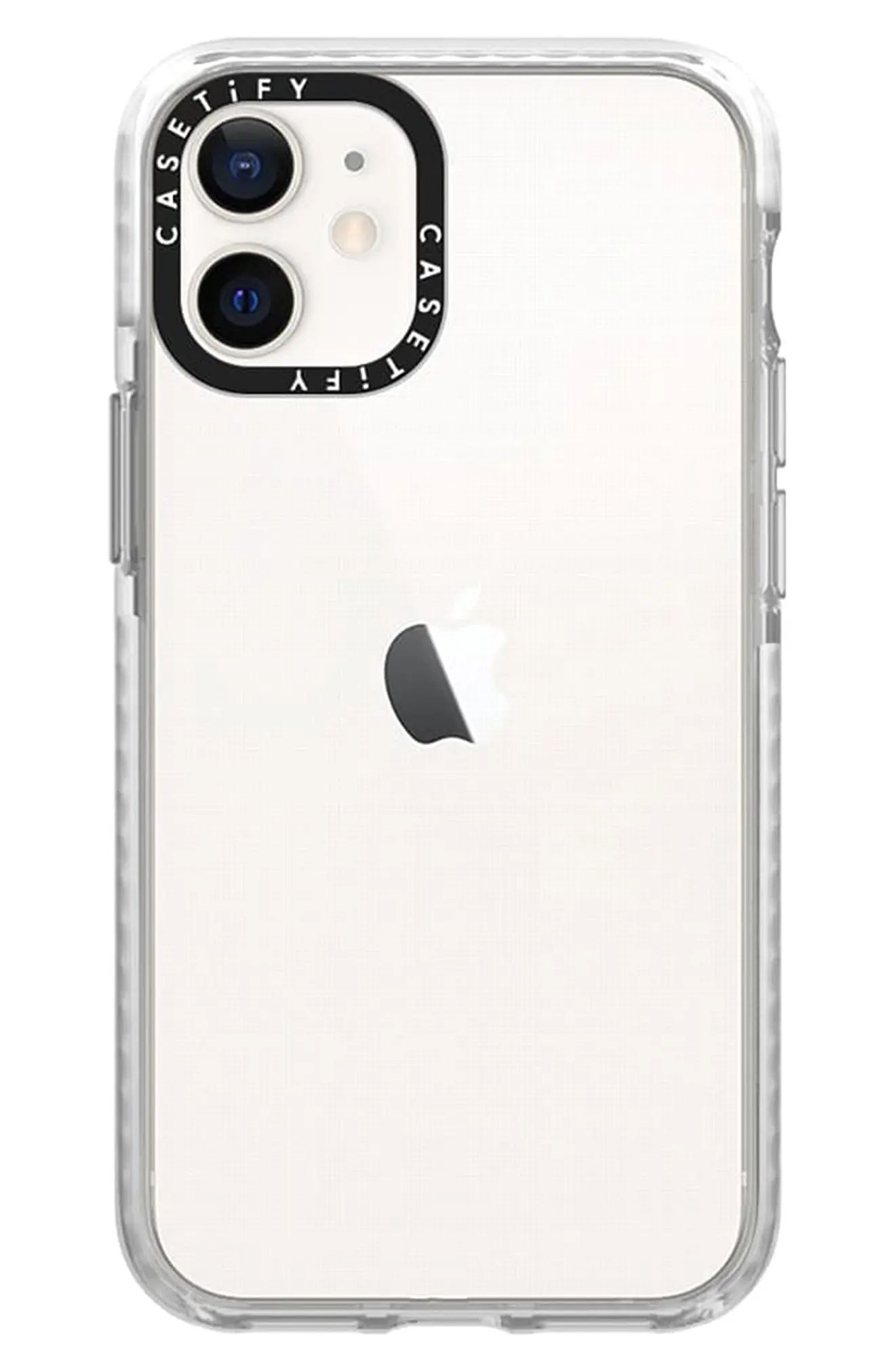 CASETiFY Clear Impact iPhone 12 Mini Case in Clear Frost at Nordstrom | Nordstrom