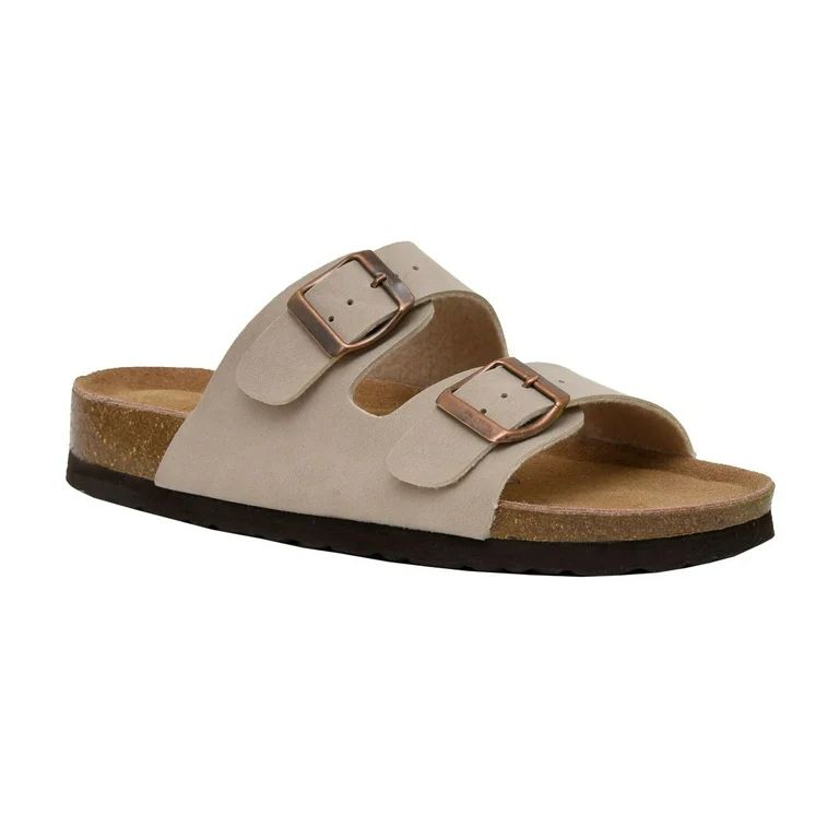 CUSHIONAIRE Women's Lane Cork Footbed Sandal with +Comfort | Walmart (US)