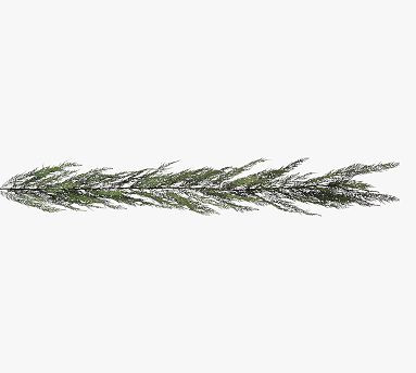Faux Deluxe Cedar Garland - Set of 2 | Pottery Barn (US)