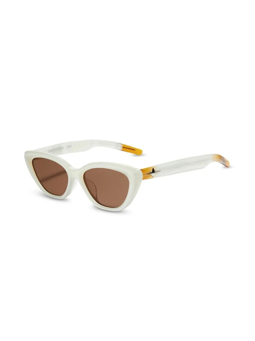 Gentle Monster cat-eye Frame Sunglasses | White | FARFETCH ID | Farfetch Global