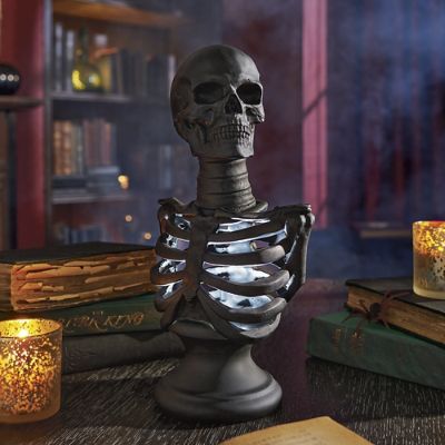 Pre-lit Skeleton Bust | Grandin Road | Grandin Road