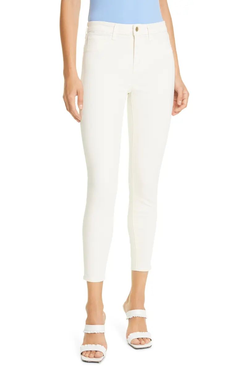 L'AGENCE Margot Crop Skinny Jeans | Nordstrom | Nordstrom