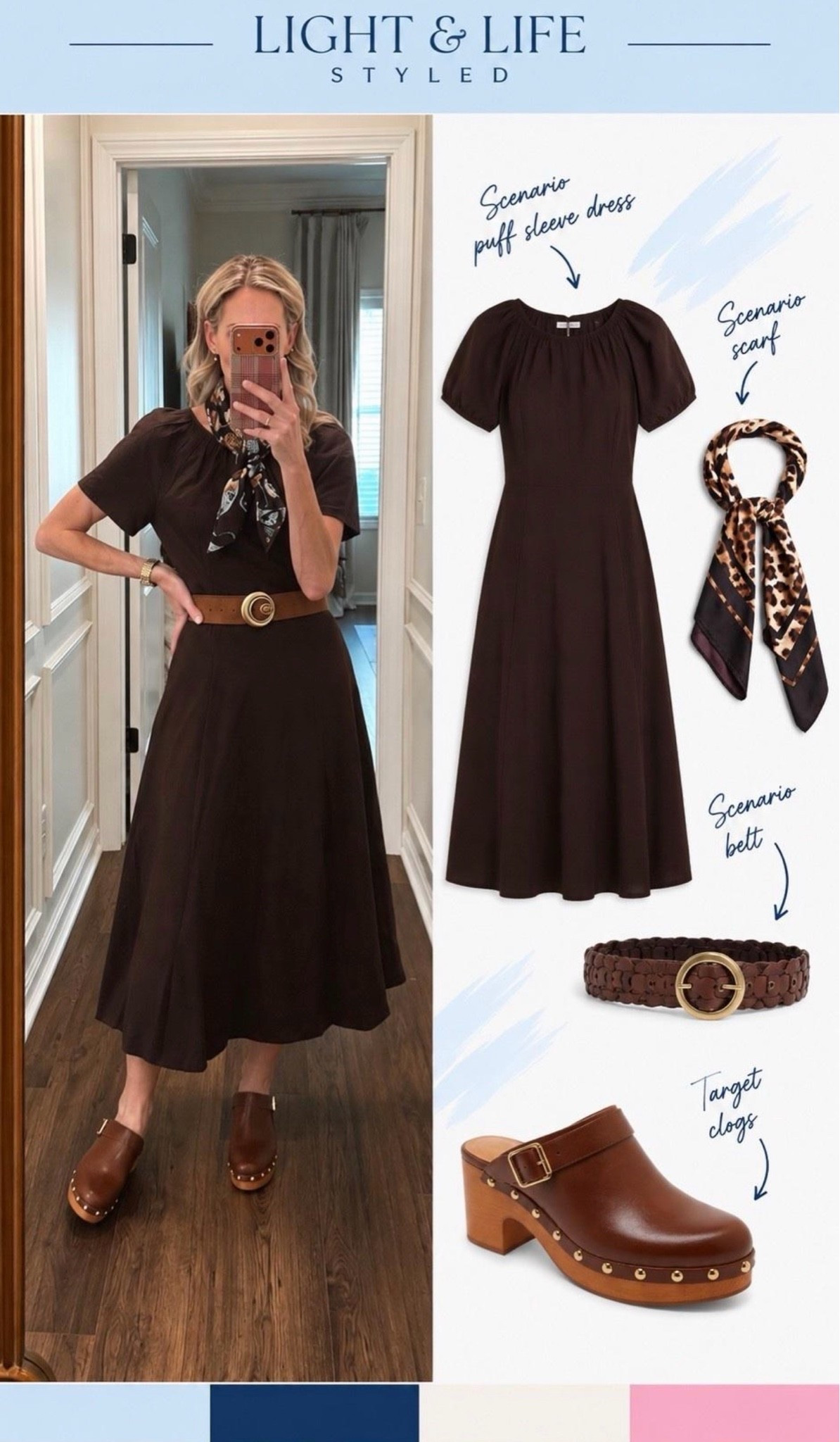 Love this dress so perfect for fall. Size XS - @Walmart