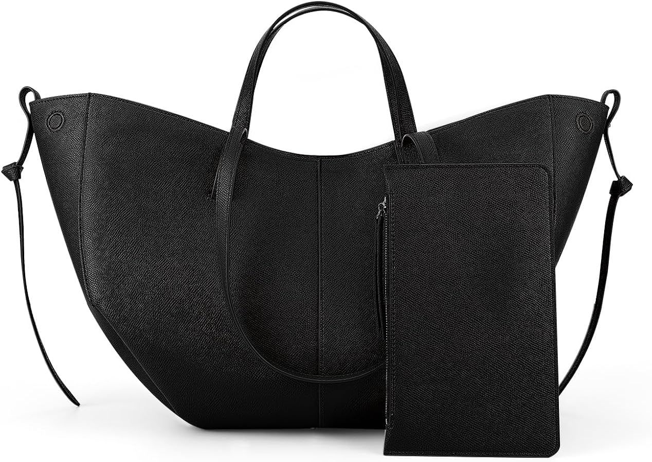 UKETO 2024 New Vintage Shoulder Bag For Women, French Style Designer Shopping Bags with Purse, Wo... | Amazon (UK)