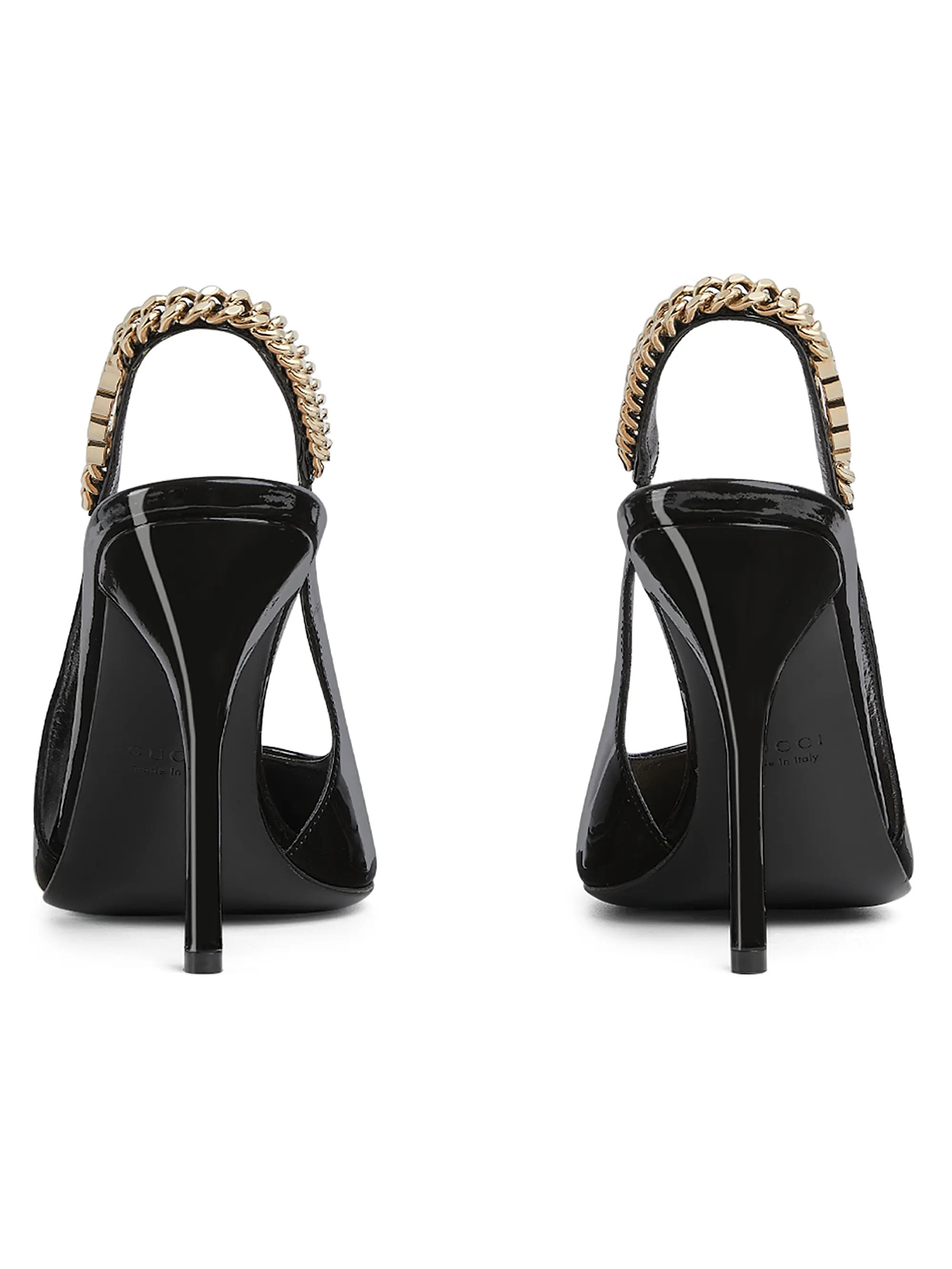 Signoria 105MM Patent Leather Slingback Pumps | Saks Fifth Avenue