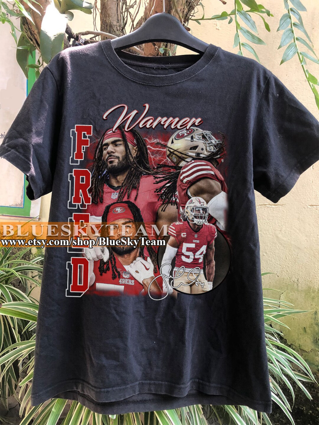 Vintage 90s Graphic Style Fred Warner T-shirt, Fred Warner Shirt, Vintage Oversized Sport Tee, Re... | Etsy (US)