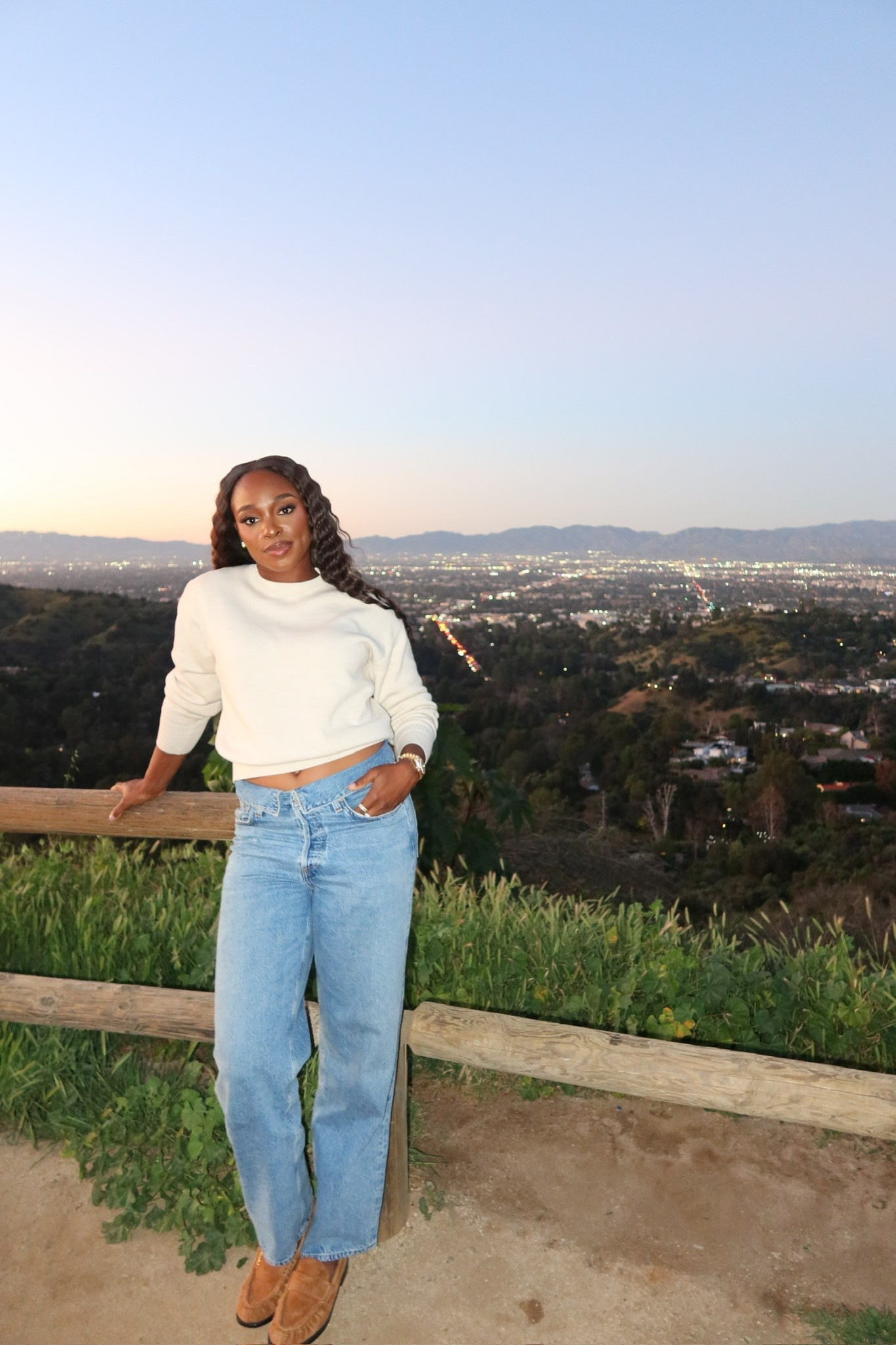 City Lights & Loafers ✨

Nothing beats a classic pairing. This lightweight cream knit and relaxed denim create the perfect daily uniform. Finished with suede loafers for an extra touch of cozy-chic—this is the formula for effortless style.

#LTKdayinmylife #LTKSpringSale #LTKootd