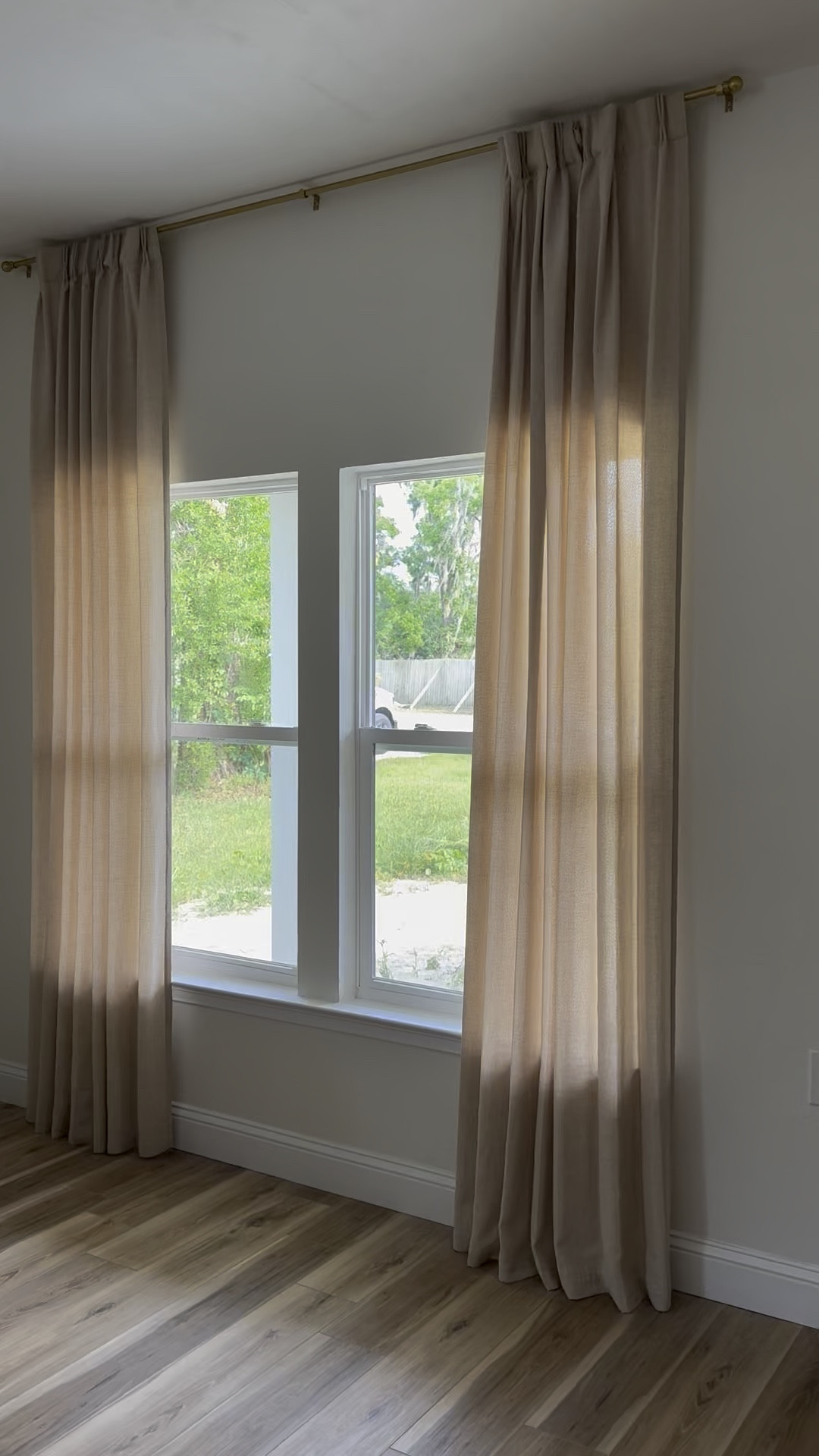 Floor to ceiling curtains are trending and I’m not mad about it! This made my house look 20 foot tall 😍 

#LTKFindsUnder50 #LTKHome #LTKStyleTip