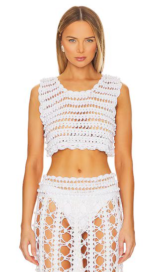 x REVOLVE Baffin Crop Top in White | Revolve Clothing (Global)