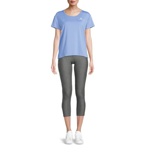 Under Armour Women's Energy Core T-Shirt with Short Sleeves - Walmart.com | Walmart (US)