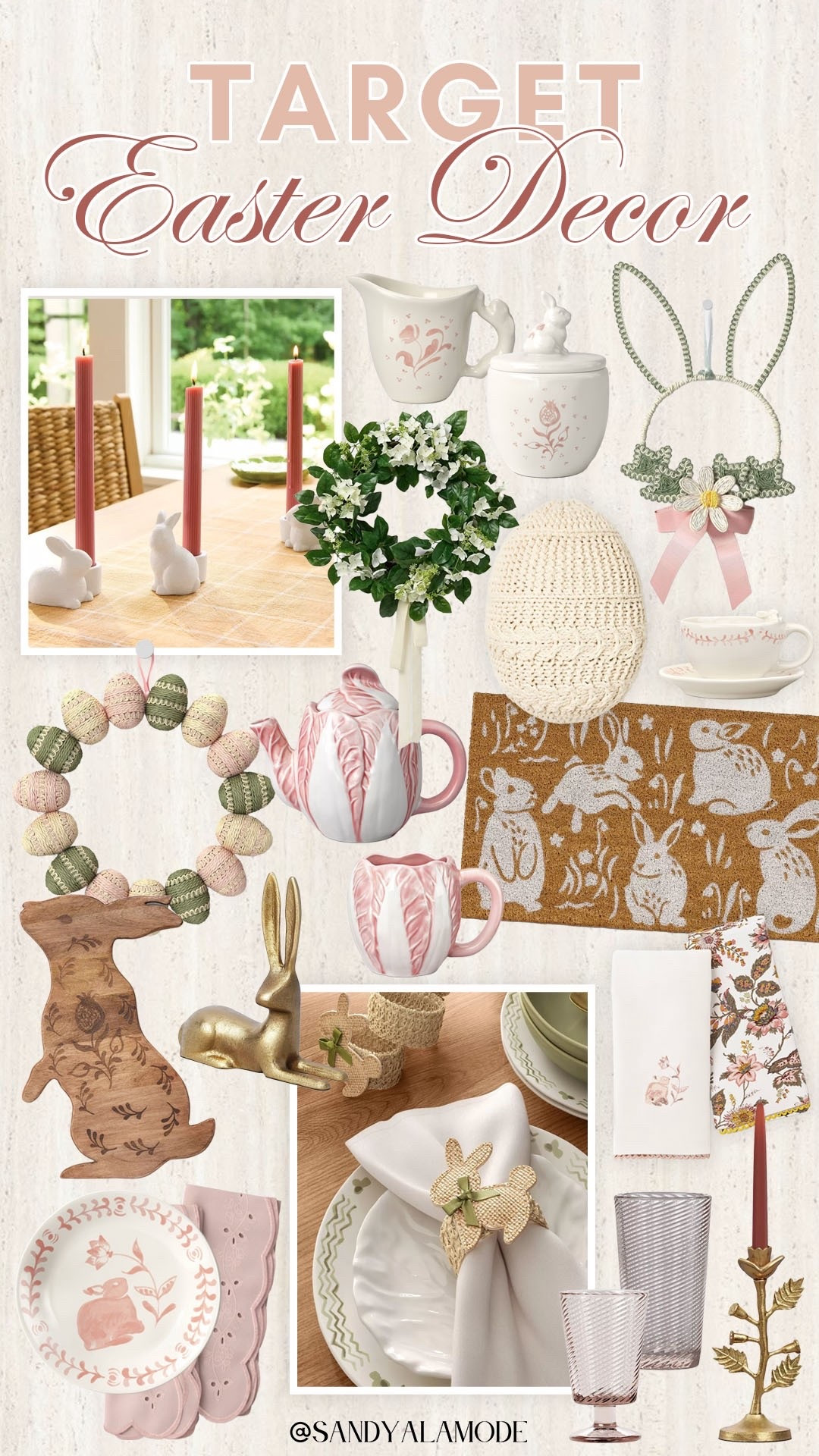 Target new arrivals. Target Easter decor. Target spring decor. Target Easter tablescape. Neutral Easter home decor  

#LTKSeasonal #LTKdayinmylife #LTKHome