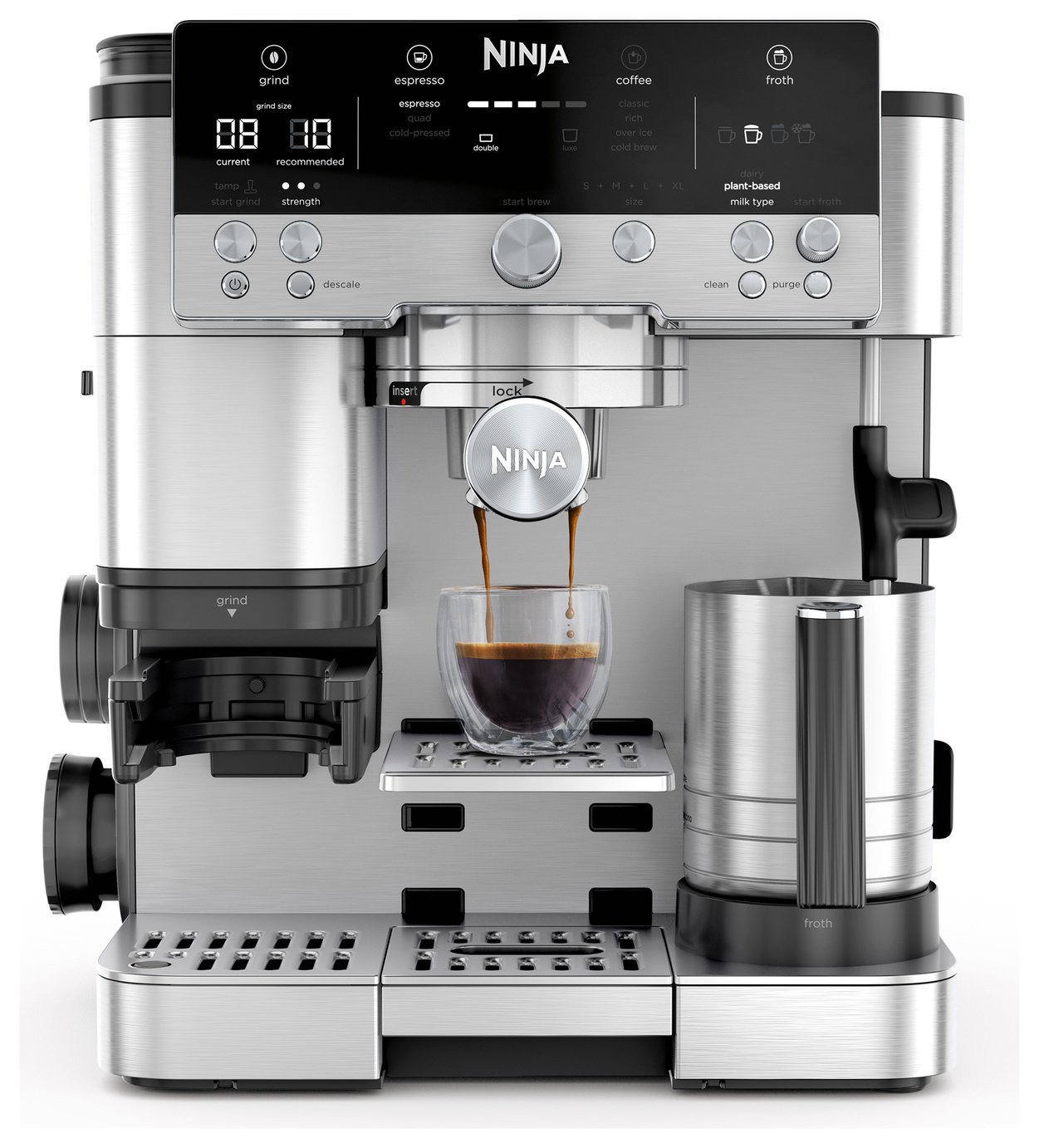 Ninja ES601UK Luxe Cafe Premier Espresso Coffee Machine | argos.co.uk