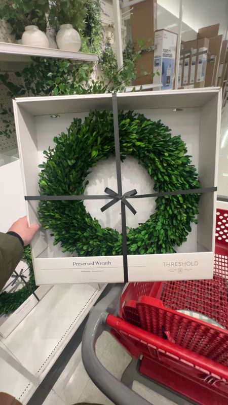 New Target Arrival! Boxwood Wreath for Spring decor - this is similar to mine that I get a ton of questions on  

#LTKMostLoved #LTKSpringSale #LTKSeasonal