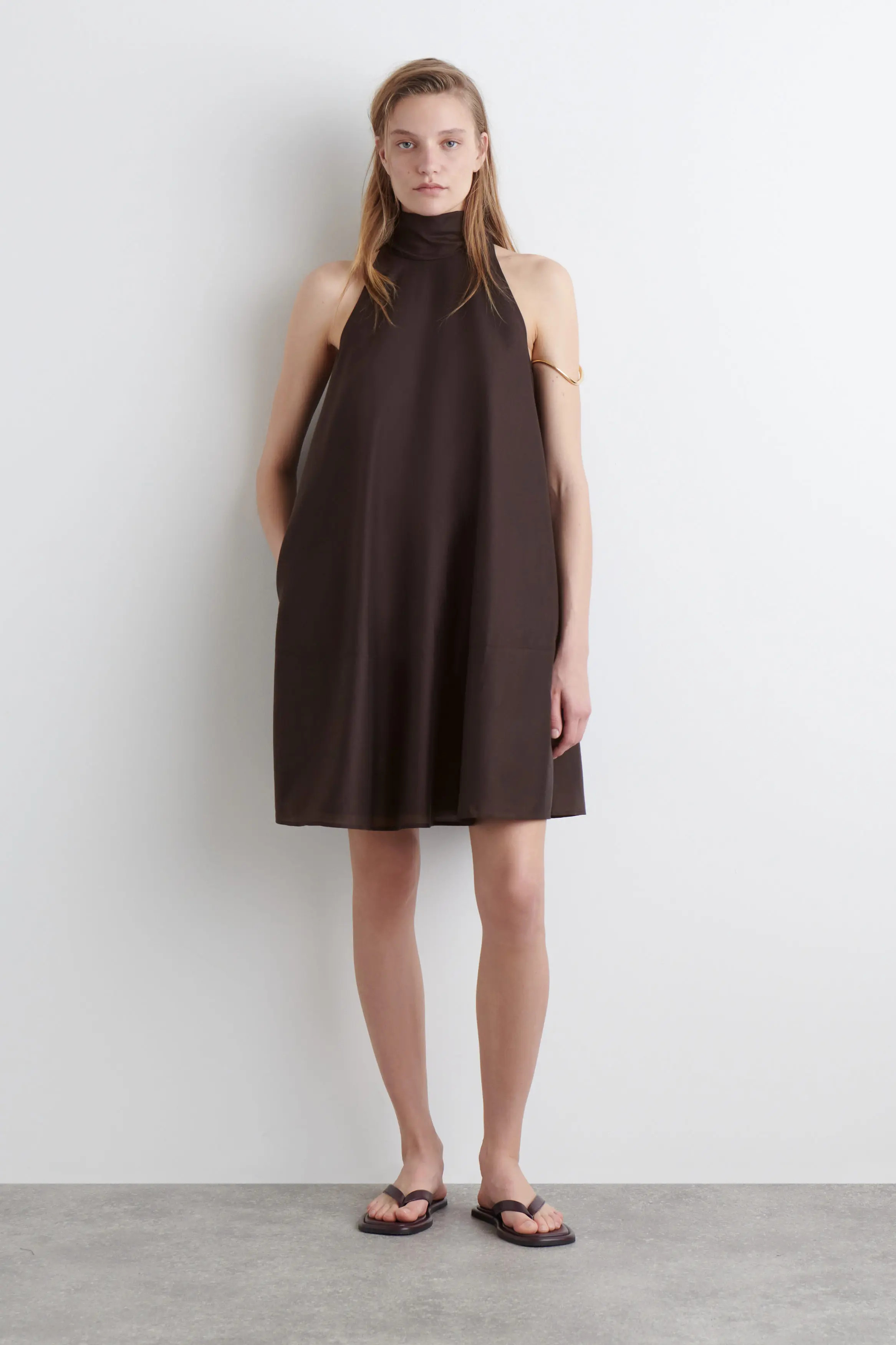 Fluid Halterneck Mini Dress (Women) | Nordstrom | Nordstrom