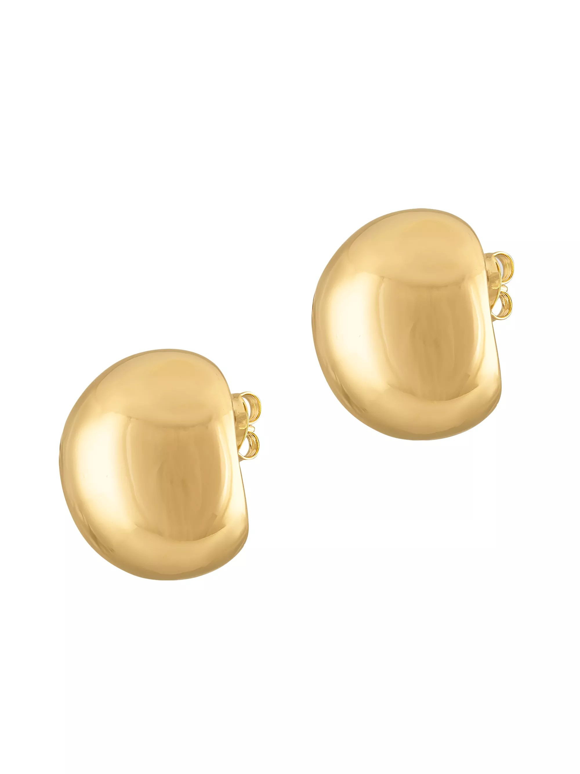 Shop Alexa Leigh 18K Gold-Filled Ball Stud Earrings | Saks Fifth Avenue | Saks Fifth Avenue