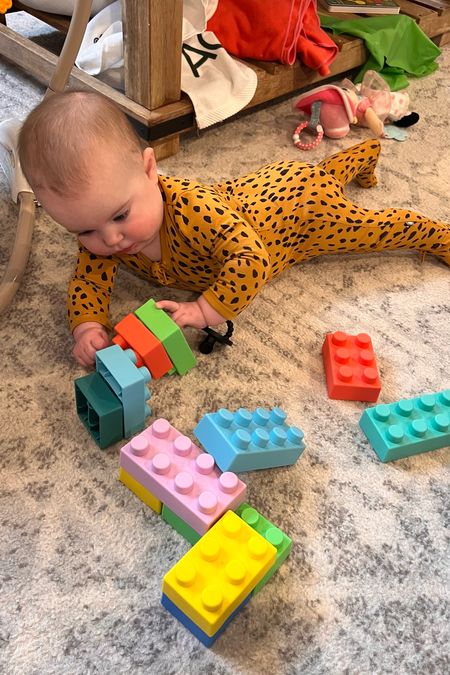 I am absolutely obsessed with these squishy legos for zoey. The big kids make her stuff and then she destroys it and eats them 🤣 

#LTKbaby #LTKkids