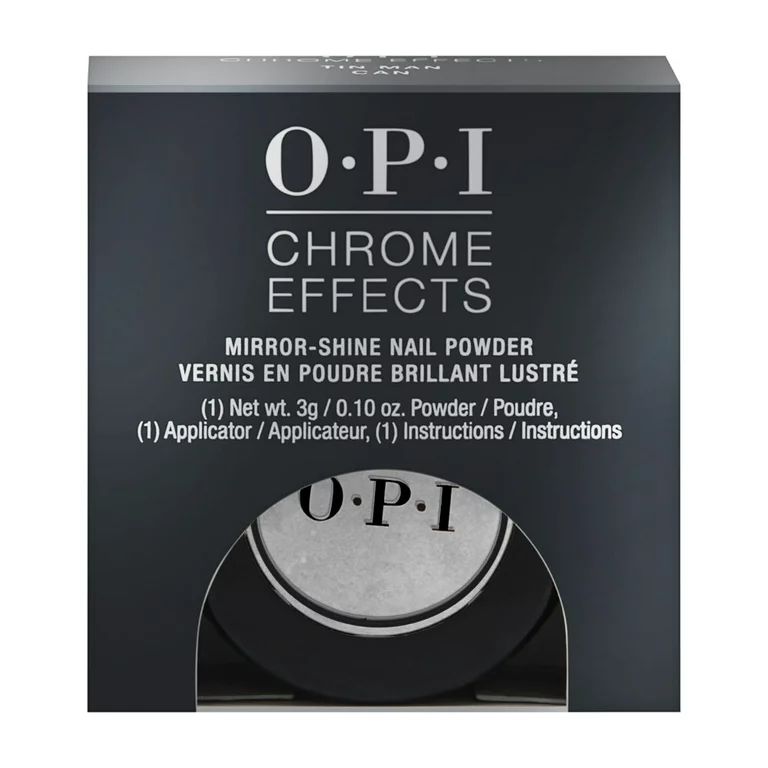 OPI Chrome Effects Mirror Shine Nail Powder CP001 - Tin Man Can | Walmart (US)