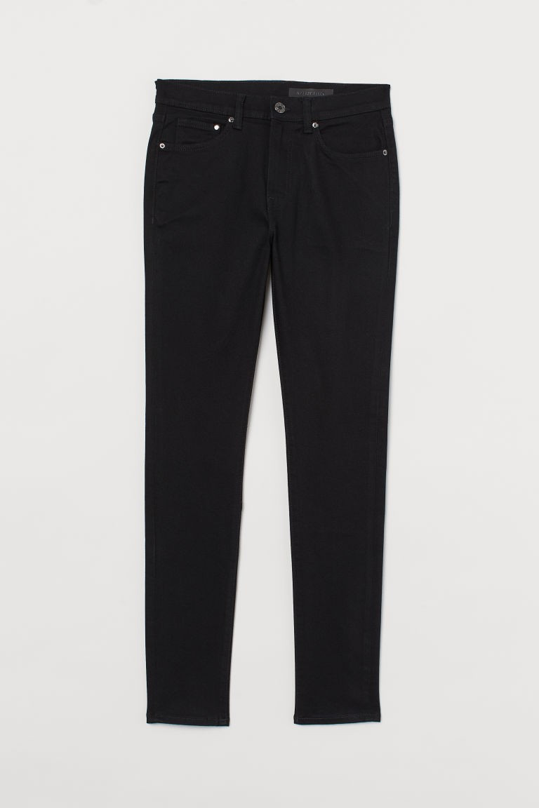 H & M - Skinny No Fade Black Jeans - Black | H&M (US + CA)