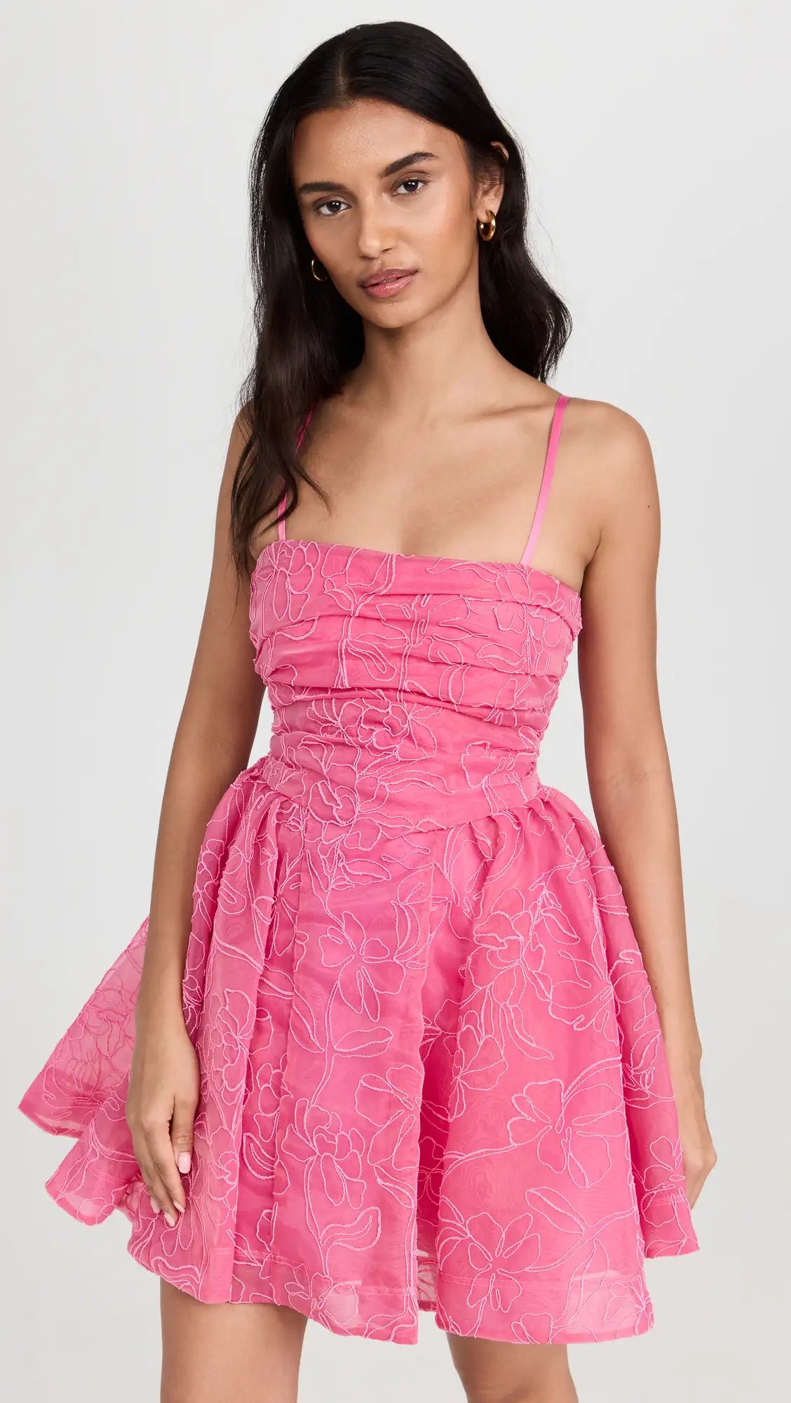 Aje Evangeline Cornelli Mini Dress | Shopbop | Shopbop