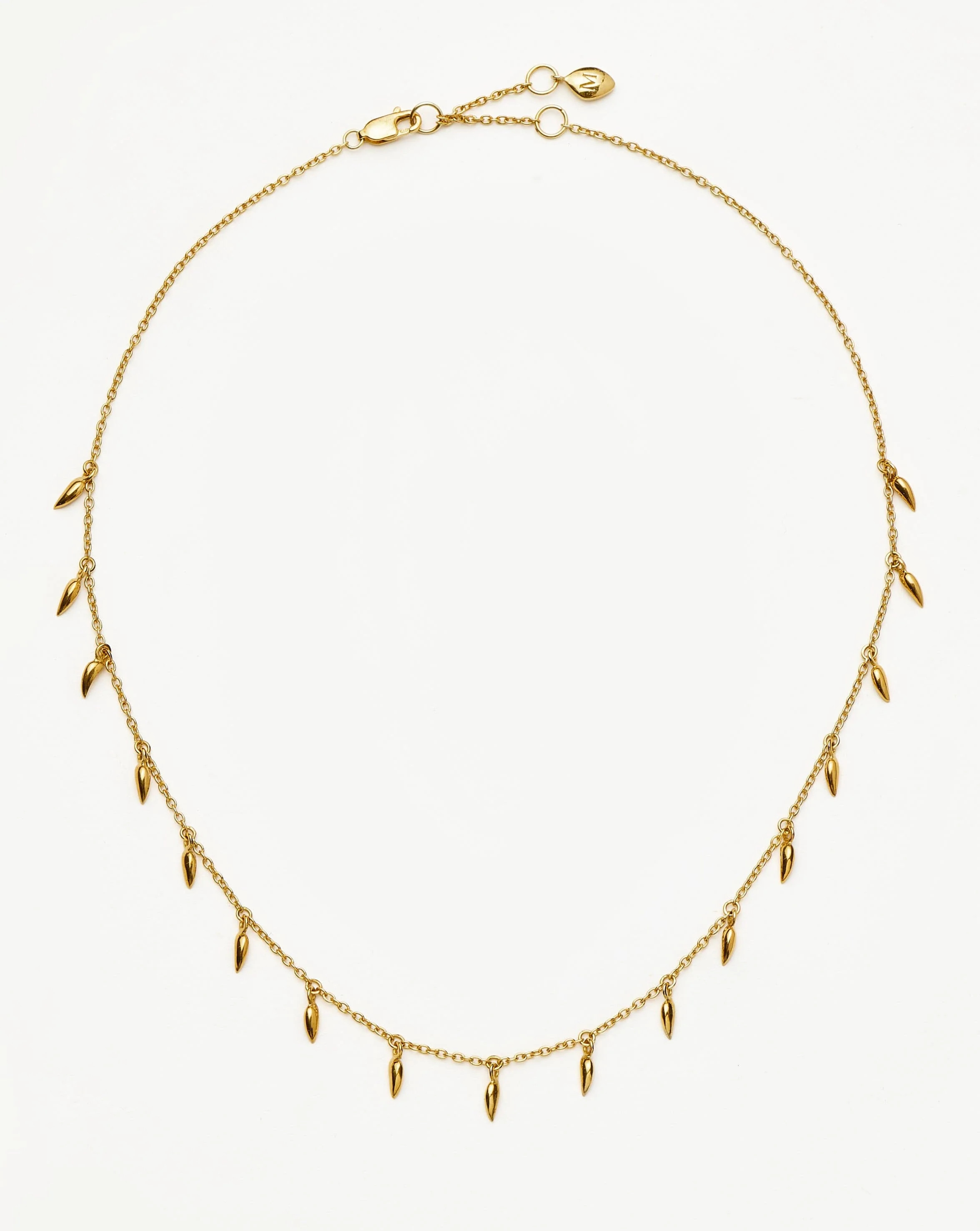 Lucy Williams Mini Fang Necklace | 18ct Gold Vermeil | 18ct Gold Vermeil | Missoma | Missoma UK