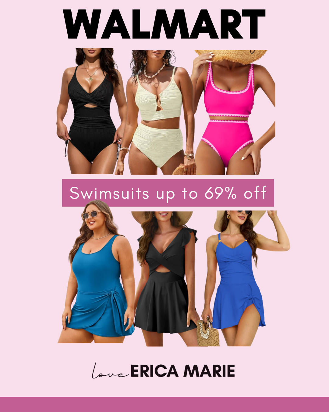 Shop stylish swimsuits on sale for up to 69% off and refresh your summer wardrobe with affordable beachwear favorites. These flattering women’s swimsuits feature tummy control designs and are perfect for pool days, beach vacations, tropical getaways, and summer travel. Discover trendy one-piece and two-piece swimwear that combines comfort, support, and style at amazing prices. Don’t miss these must-have summer swimsuit deals while they last! 

 #LTKgrwm #LTKootd #LTKSaleAlert