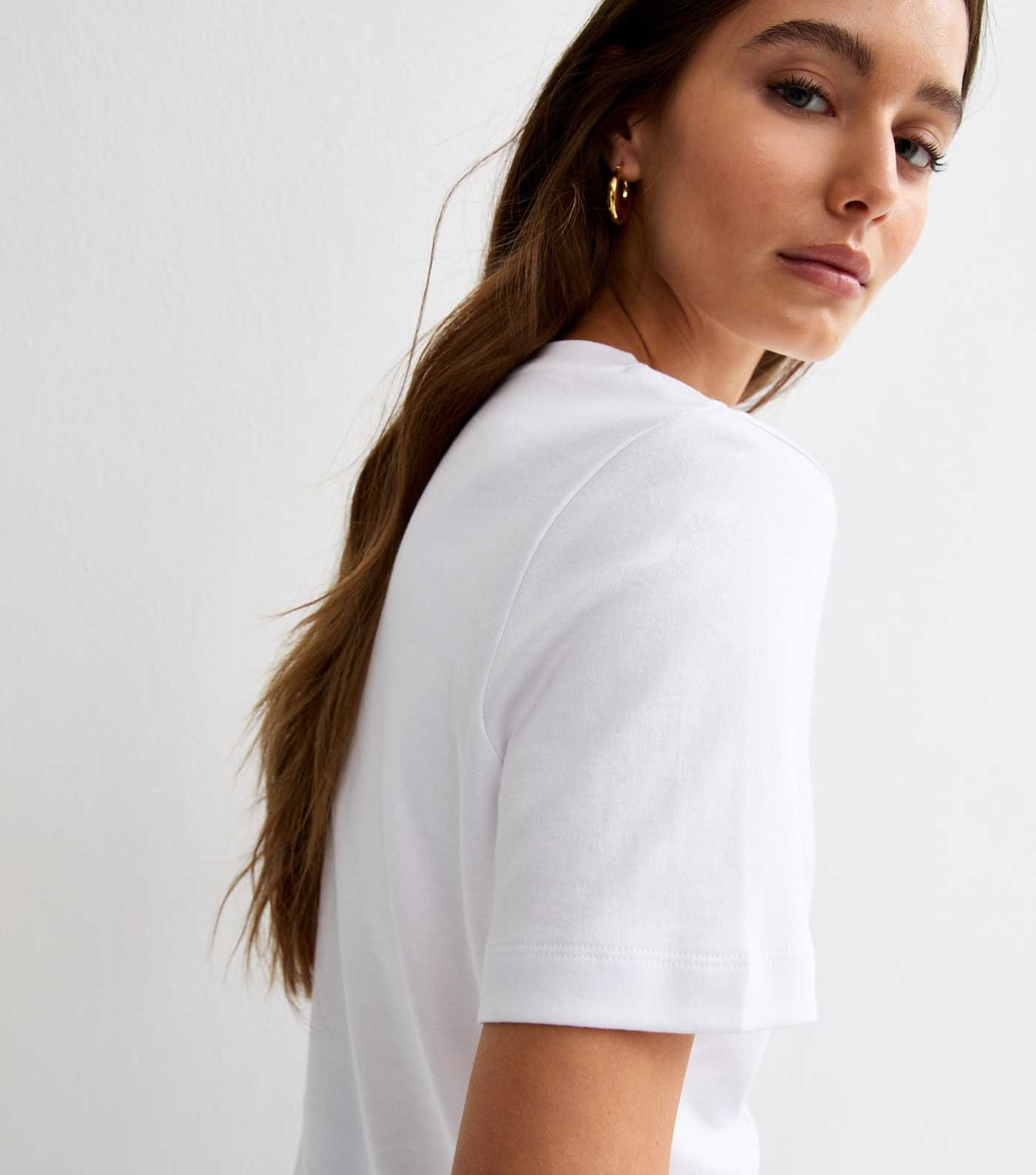 Premium White Heavyweight Cotton T-Shirt | New Look | New Look (UK)
