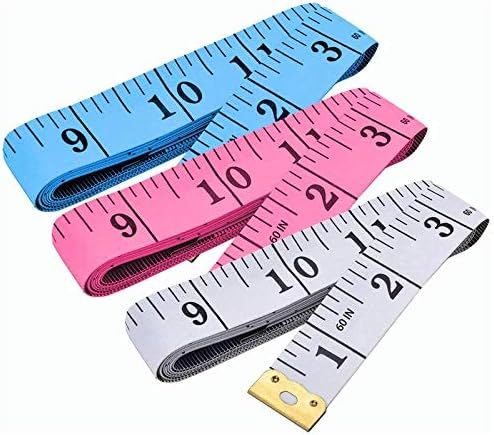 3 Pack Measuring Tape, Tape Measure for Body Double Scale Measurement Tape for Sewing, Body, Tail... | Amazon (US)