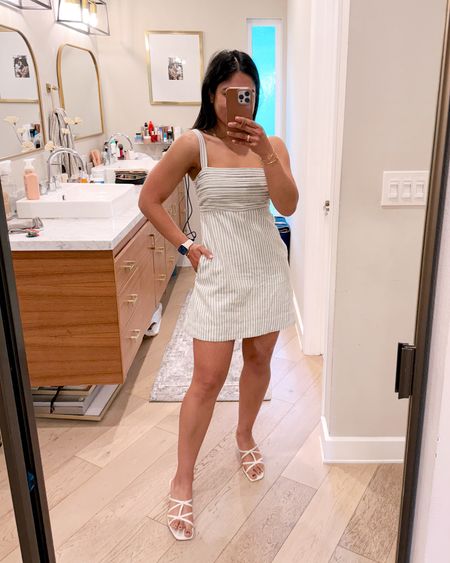 20% off all dresses at abercrombie! This linen mini dress is one of my faves! Comes in a bunch of colors, has shorts underneath and pockets! Wearing a small! Summer dresses, summer style


#LTKSeasonal #LTKFindsUnder50 #LTKSaleAlert