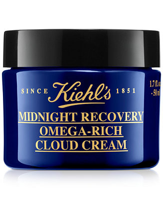 Kiehl's Since 1851 Midnight Recovery Omega-Rich Night Cream, 1.7 oz. - Macy's | Macy's