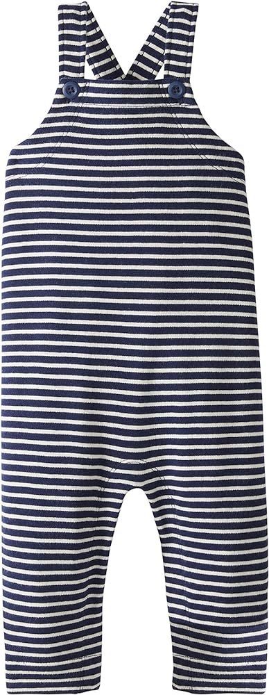 Amazon.com: Moon and Back by Hanna Andersson Baby Knit Overalls, Navy Stripe, 18-24 mos : Clothin... | Amazon (US)