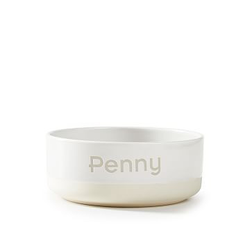 Dipped Ceramic Dog Bowl | Mark and Graham | Mark and Graham