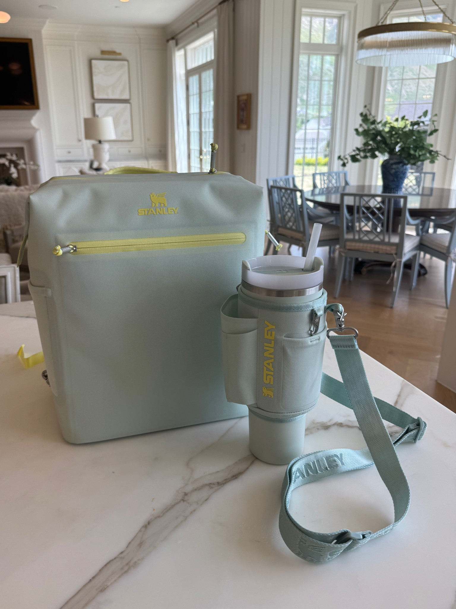 My Summer must haves from @stanley_brand ☀️ This Madeline Midi cooler backpack is so convenient and keeps our snacks cool for 24 hours! 

Shop below! #stanleypartner