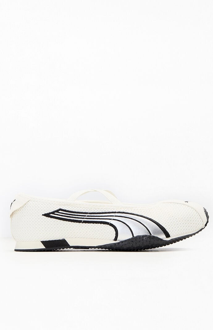 Puma Women's H-Street Ballet Sneakers in White - Size 6 | PacSun