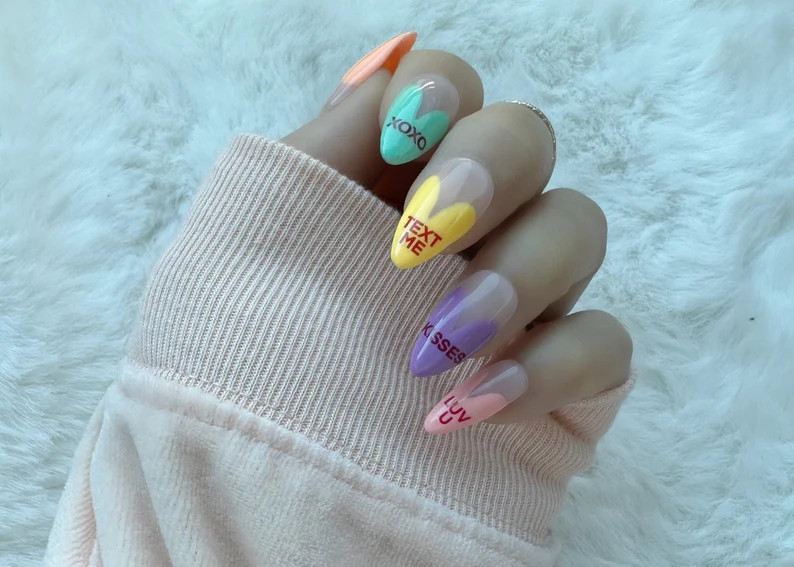 Conversation Candy Hearts custom Text Available Valentines - Etsy | Etsy (US)