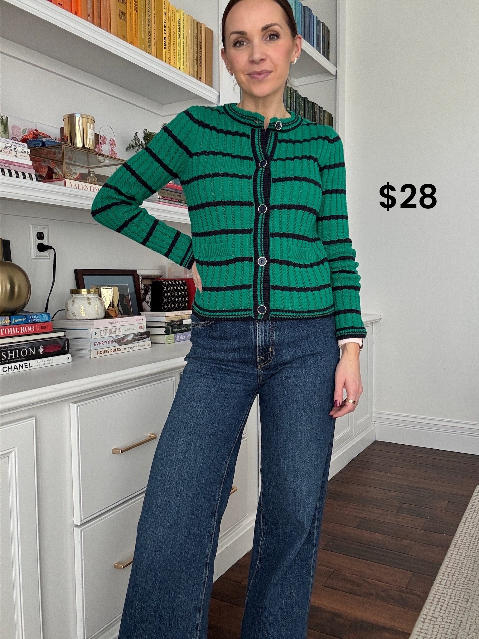 @walmart cardigan paired with @nordstrom jeans! 

#LTKWorkwear #LTKootd