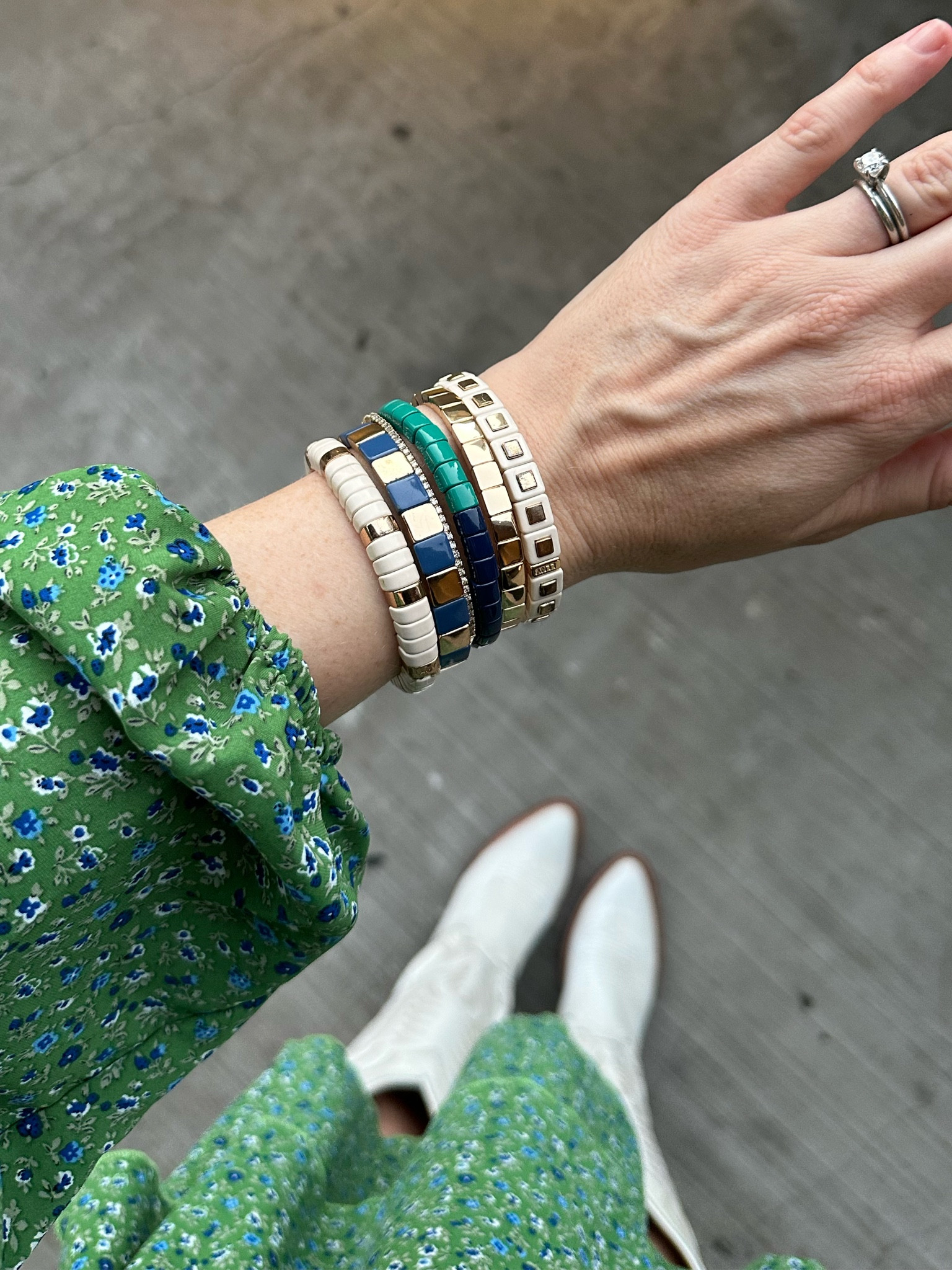 Love these stacking bracelets! 