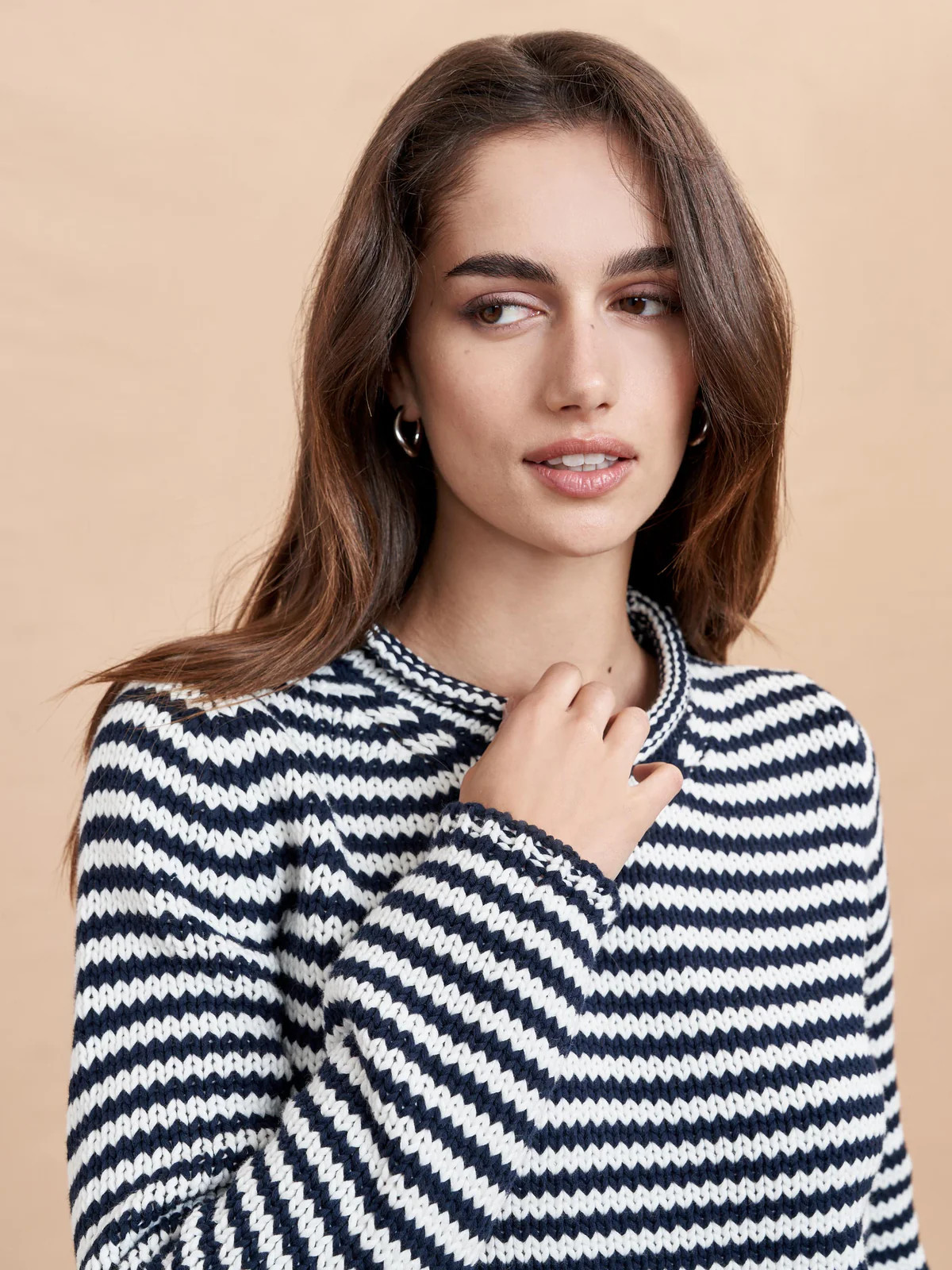 Mini Marina Fine Stripe Sweater | La Ligne