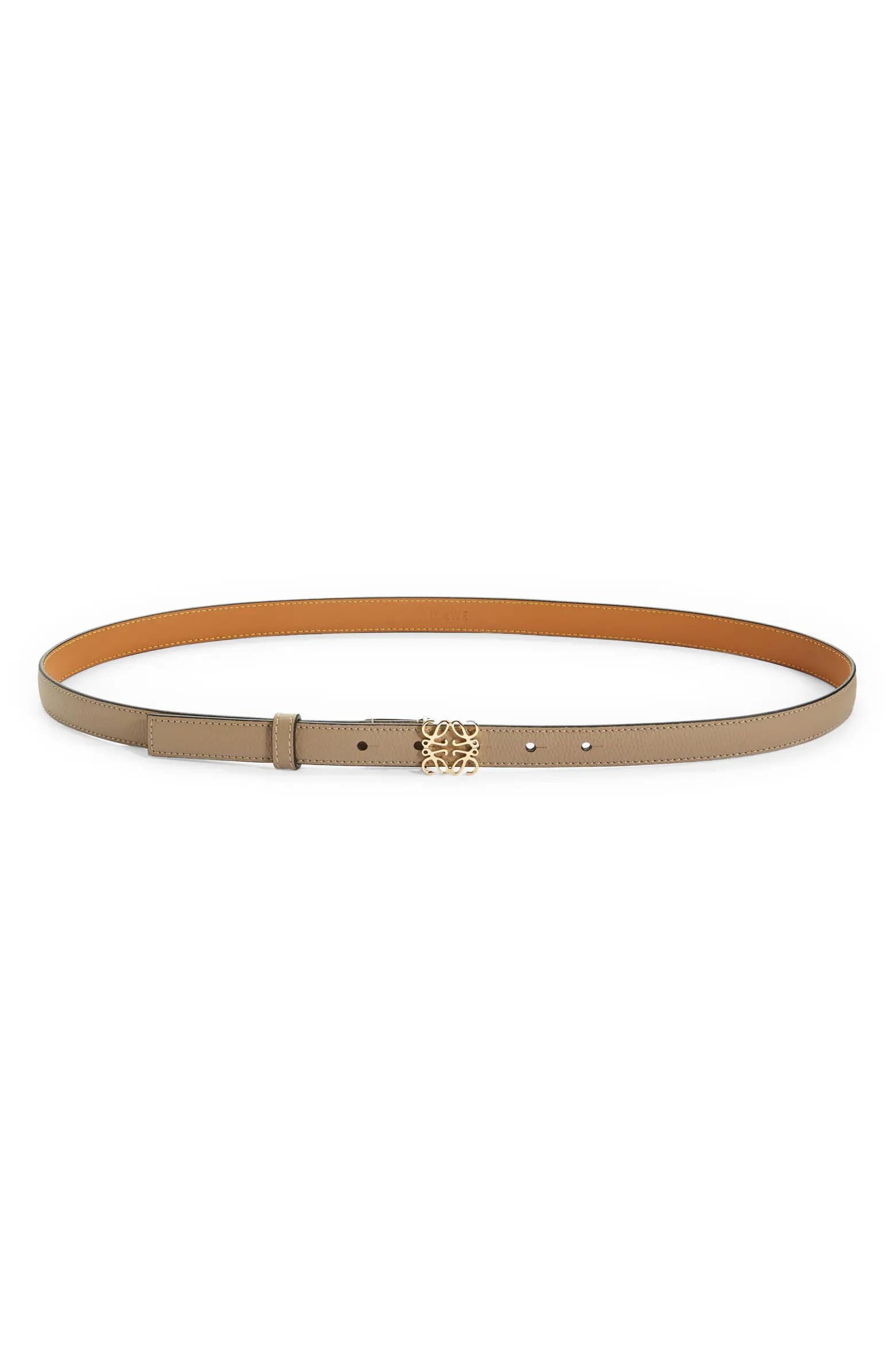Anagram Buckle Leather Belt | Nordstrom