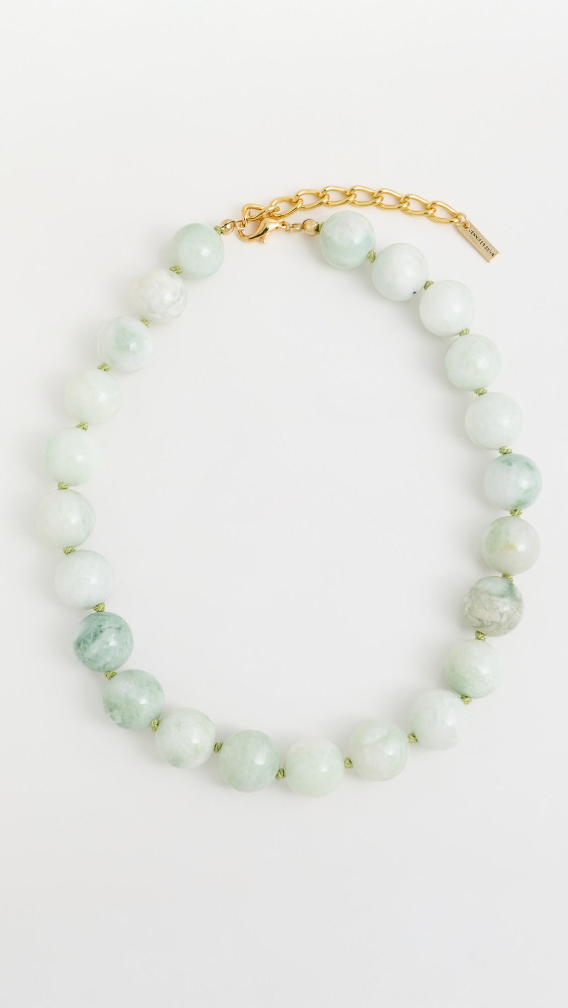 Jennifer Behr Louisa Necklace Jade One Size | Shopbop