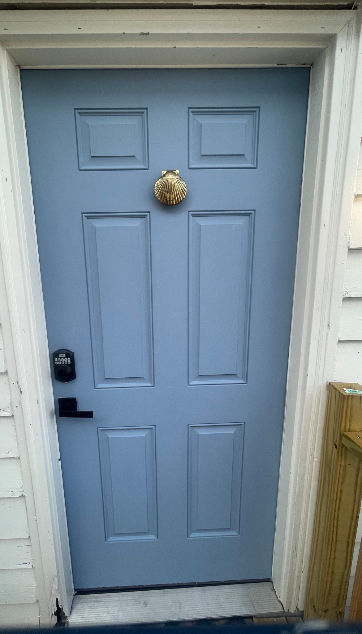 The most beautiful, fun door! I used Glidden exterior paint and added this beautiful door knocker to upgrade the look!

#LTKHome