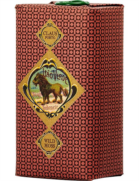 Claus Porto Leao Verde -Wild Moss Wax Sealed Soap Bar 150gm | David Jones | David Jones (Australia & New Zealand)