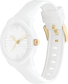 Tommy Hilfiger Sport Watch for Women - Casual 3H Wristwatch for Her - Silicone Strap - Water Resi... | Amazon (US)