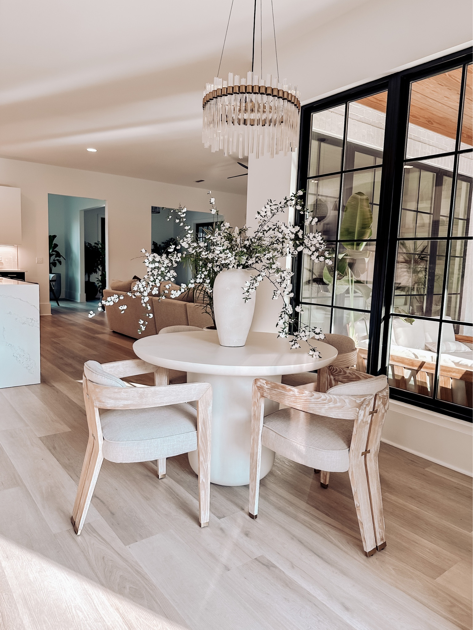 Breakfast nook dining room home decor cb2 alchemy fine home modern organic furniture 

#LTKhome #LTKFind