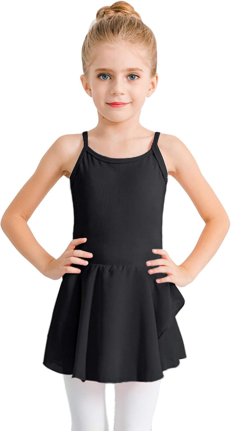 STELLE Girl's Camisole Ballet Leotard Dress for Dance, Gymnastics and Ballet (Toddler/Little Girl... | Amazon (US)