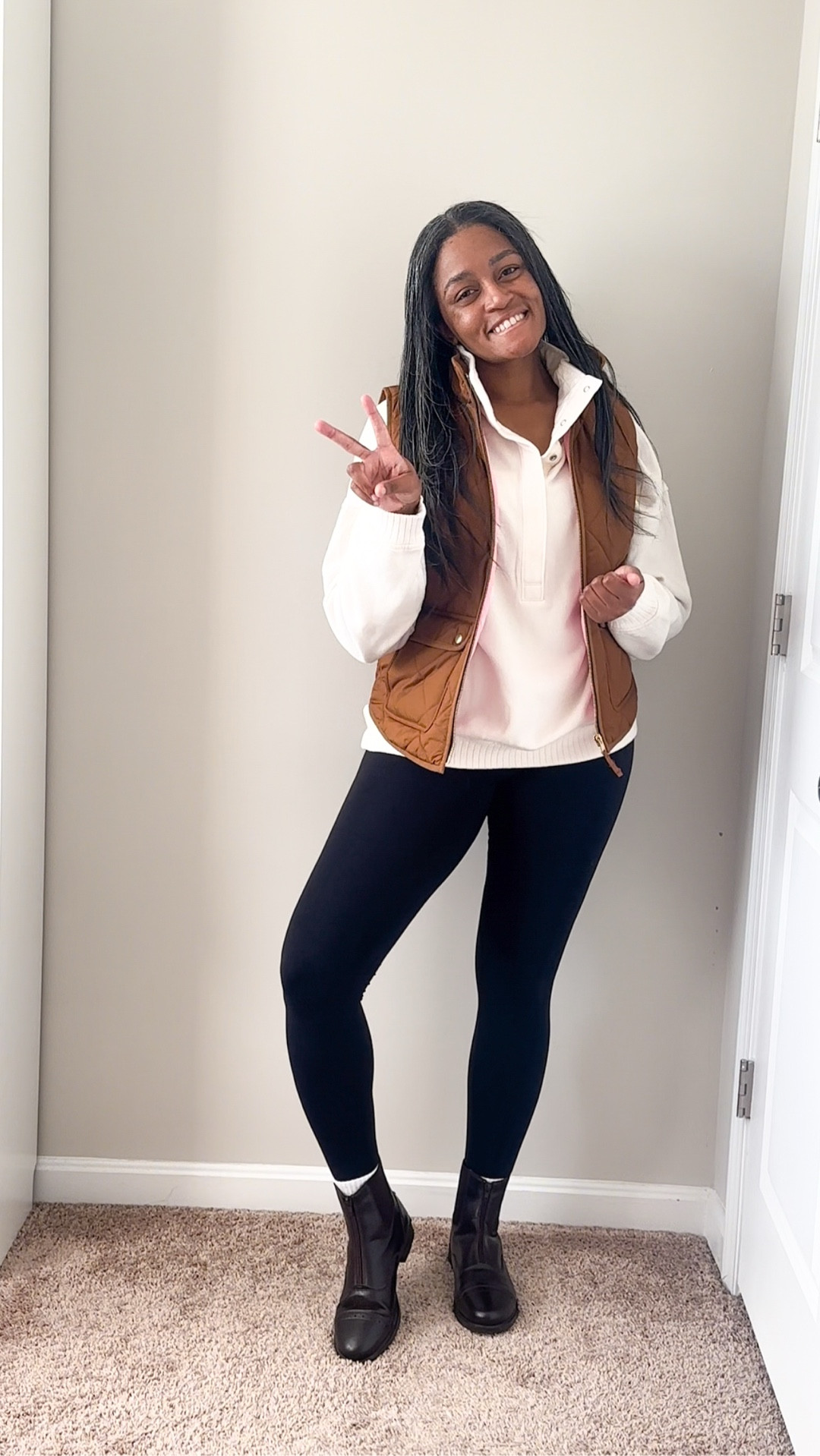 Layering outfits like this one is my favorite part of fall fashion! ☺️🤎🍂 Take advantage of all the upcoming fall sales!! 

#LTKFallSale #LTKSeasonal #LTKStyleTip